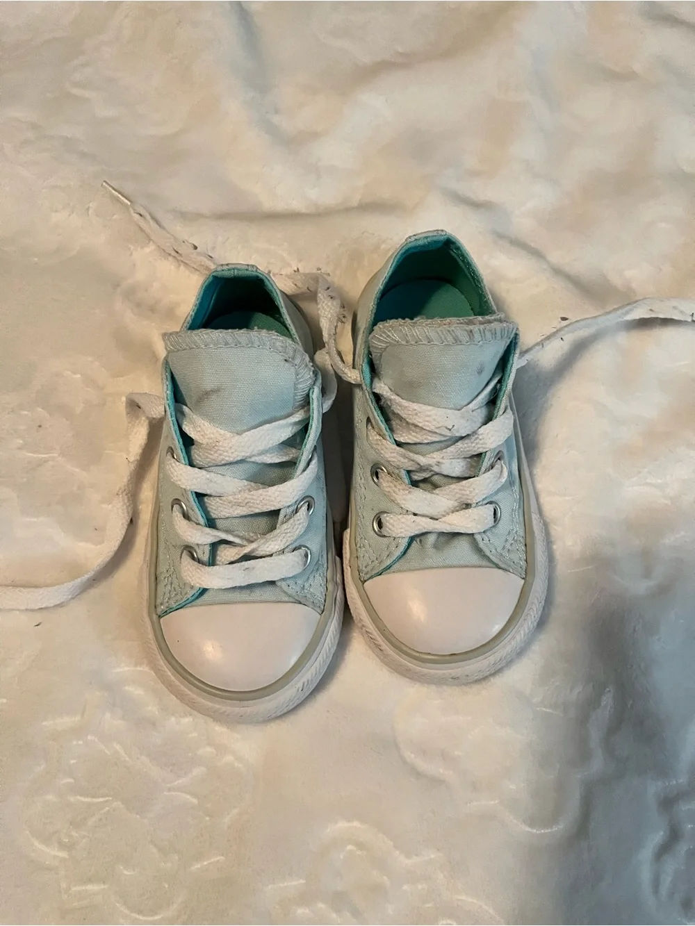 Converse baby Aqua Canvas Low-Top Sneakers